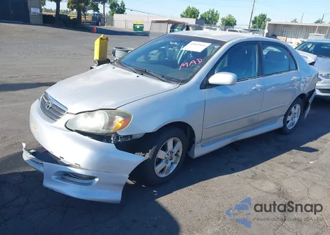 2005 Toyota Corolla S z USA, uszkodzony, nr VIN 1NXBR32E55Z416940